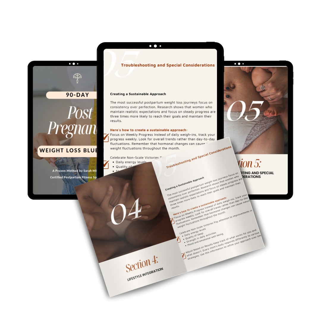 The 90-Day Post Pregnancy Weight-Loss Blueprint