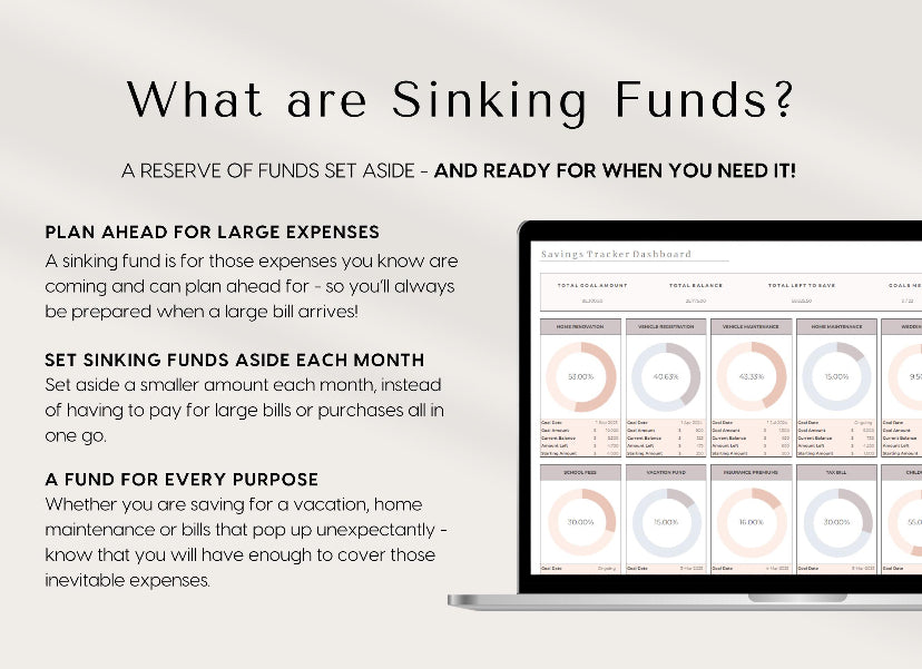 Sinking Funds Tracker