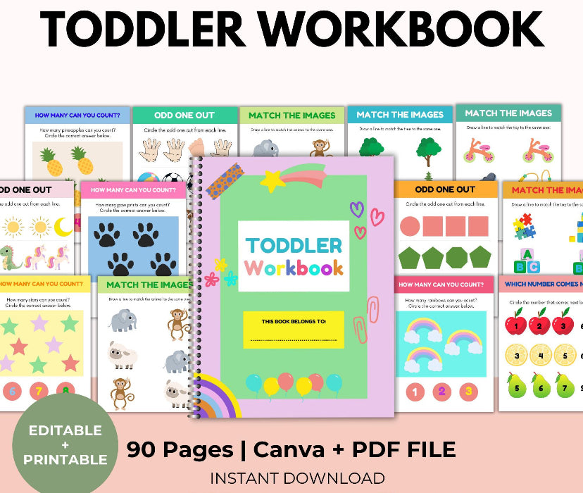 Toddler Workbook