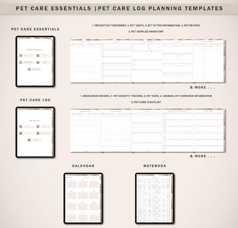 Digital Pet Care Tracker