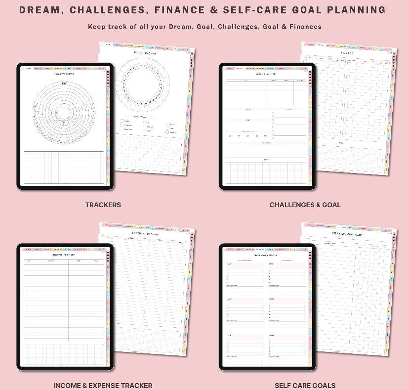 Self Care Planner