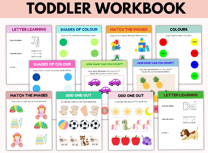 Toddler Workbook
