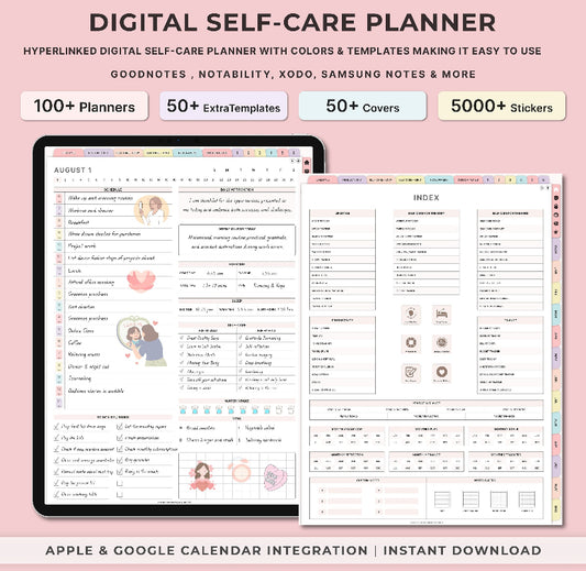 Self Care Planner