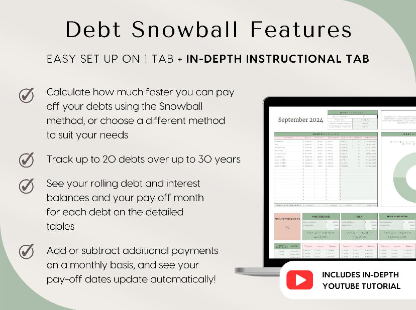 Debt Snowball Budget