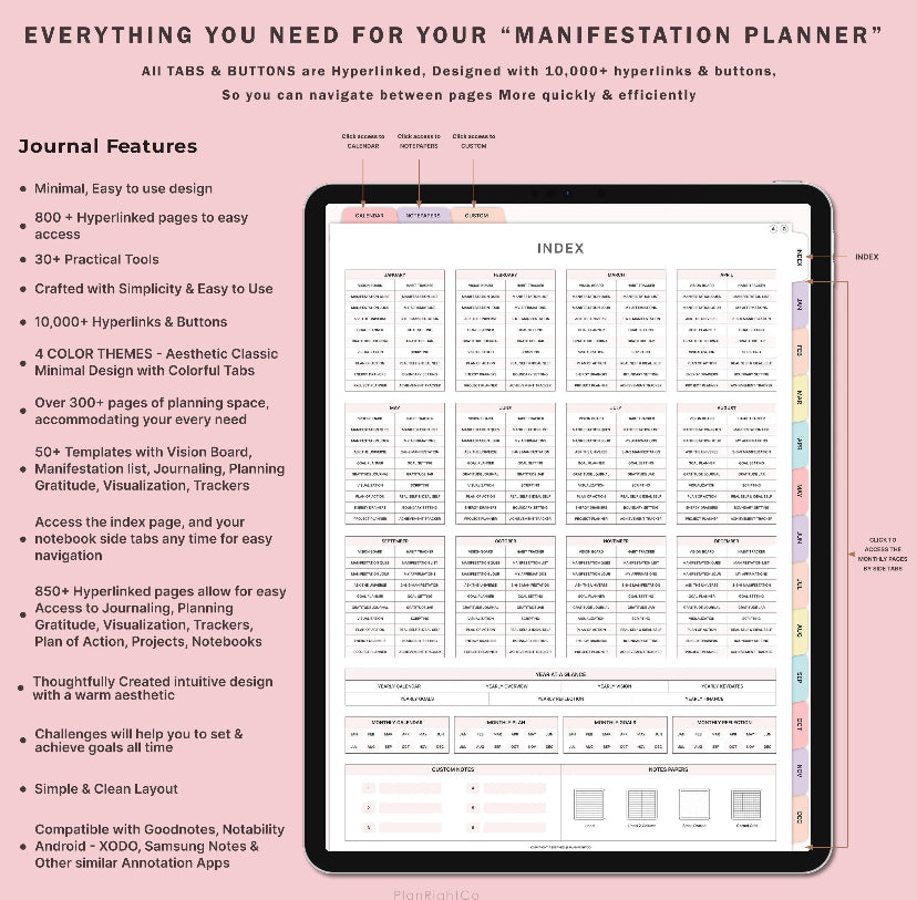 Manifesting Planner