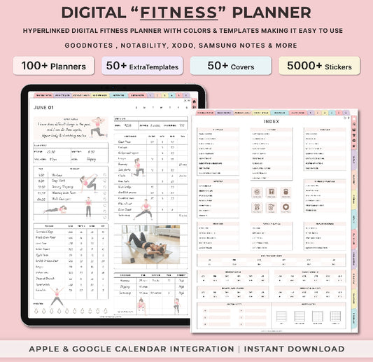 Digital Fitness Planner