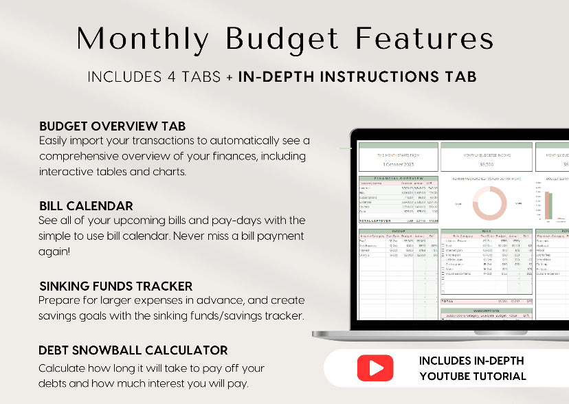 Monthly Budget