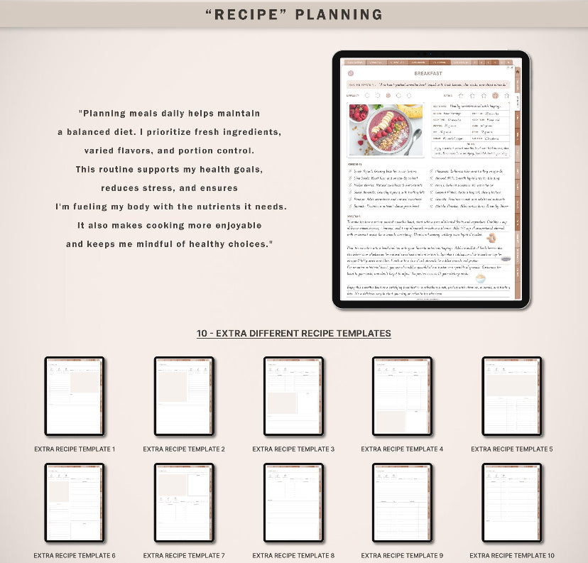 Digital Recipe Journal