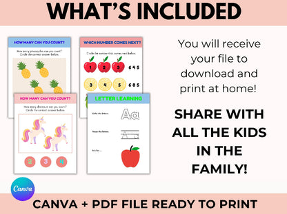 Toddler Workbook