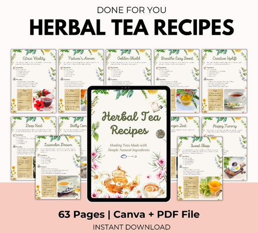 Herbal Tea Recipe eBook