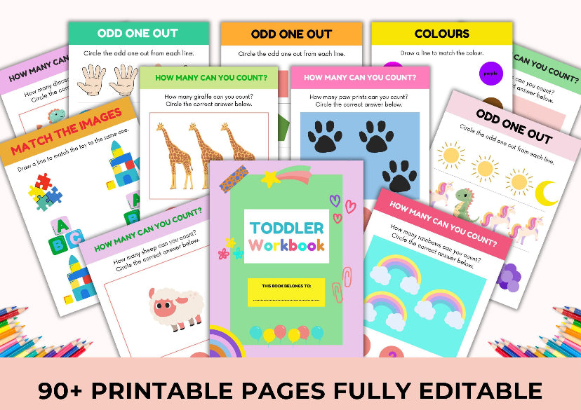 Toddler Workbook