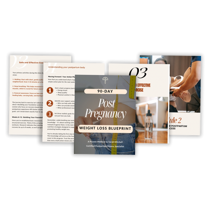 The 90-Day Post Pregnancy Weight-Loss Blueprint