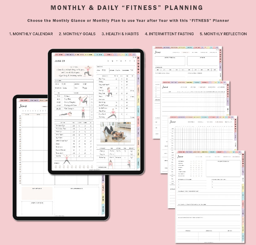 Digital Fitness Planner