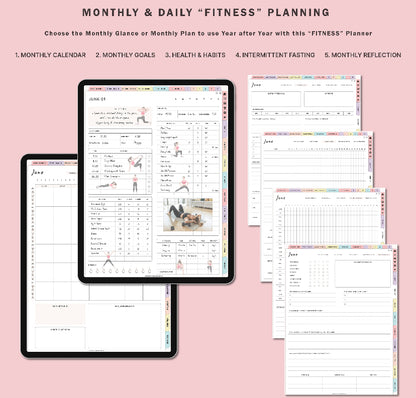 Digital Fitness Planner