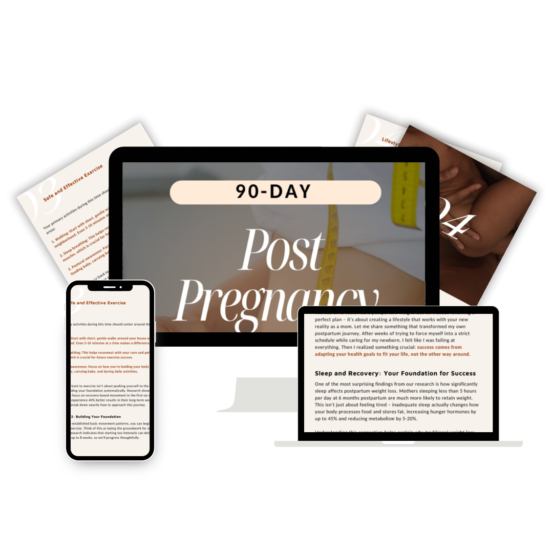 The 90-Day Post Pregnancy Weight-Loss Blueprint