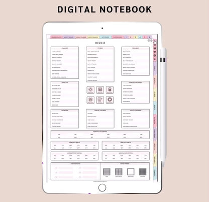 Digital Fitness Planner